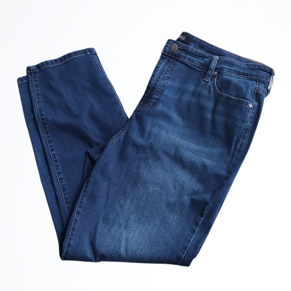Buffalo David Bitton Mollie High Rise Strech Skinny Blue Jean Size 16 Waist 37.5